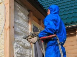 Утепление фасада Лесной