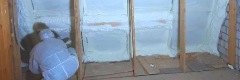 утепление подвала / погреба пенополиуретаном в лесном